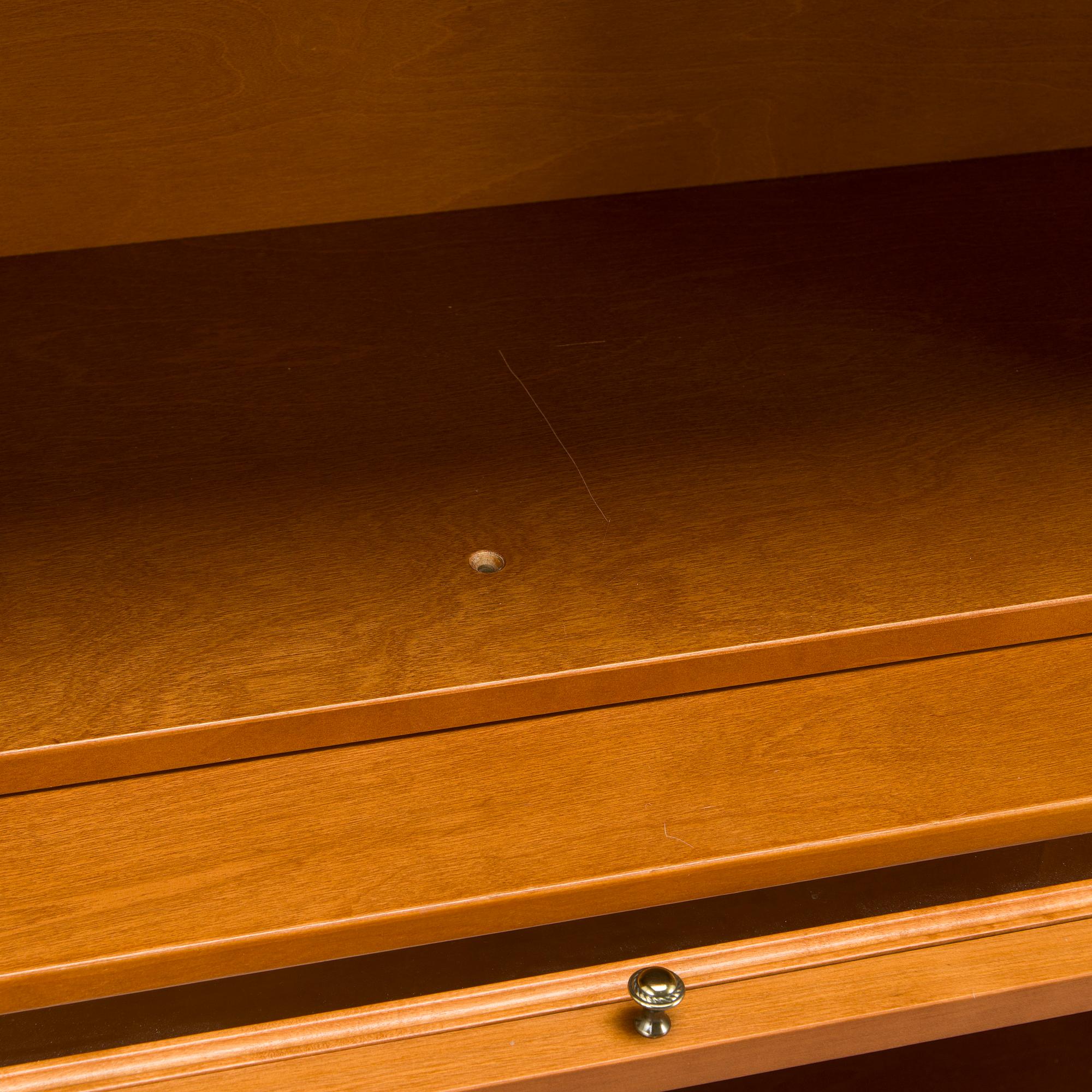 Kirjahylly lasiovilla, 6 moduulia, 2000-luku.