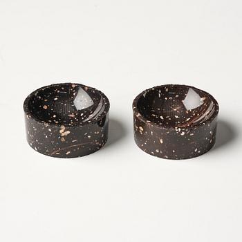 Saltkar, ett par, Älvdalen, 1800-talets början, Empire.