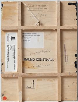 OLAV CHRISTOPHER JENSSEN, olja på pannå, utförd 1995.