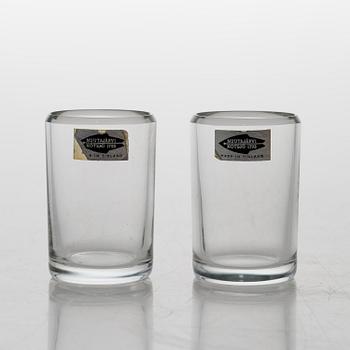 KAJ FRANCK, A LIQUOR BOX, 'Napakymppi' (Bull's-eye) for Nuutajärvi 1961-1968.