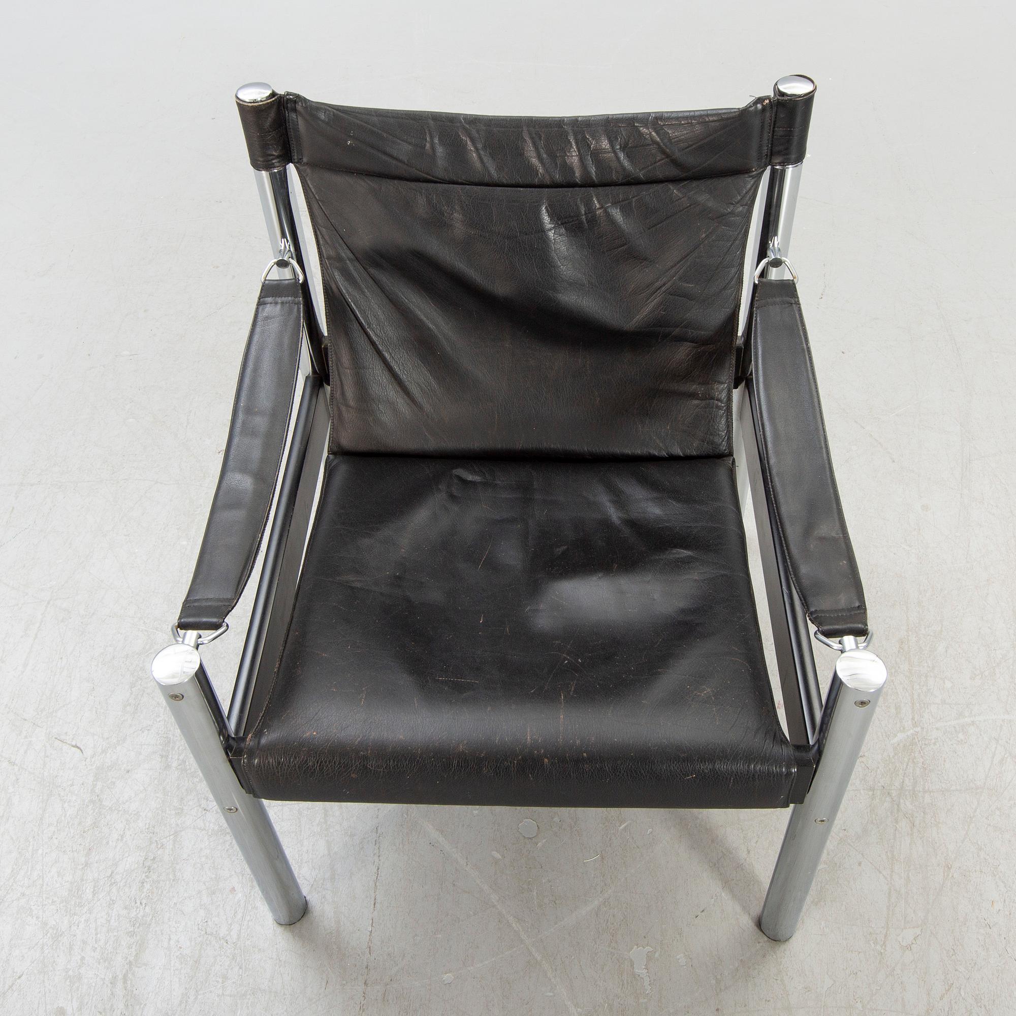 Armchair so-called safari model, Johanson Design, second half of the 20th century.