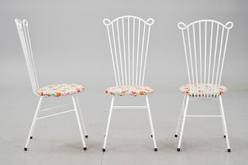 TRÄGÅRDSSTOLAR, 4 st. 1900-talets andra hälft.