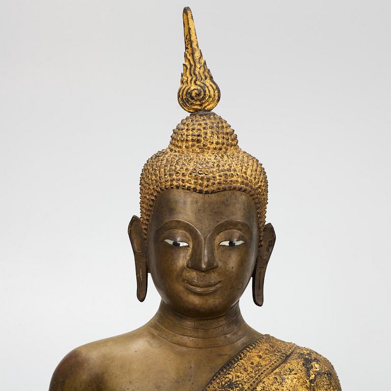 Budda, brons, Thailand, 1900-tal.