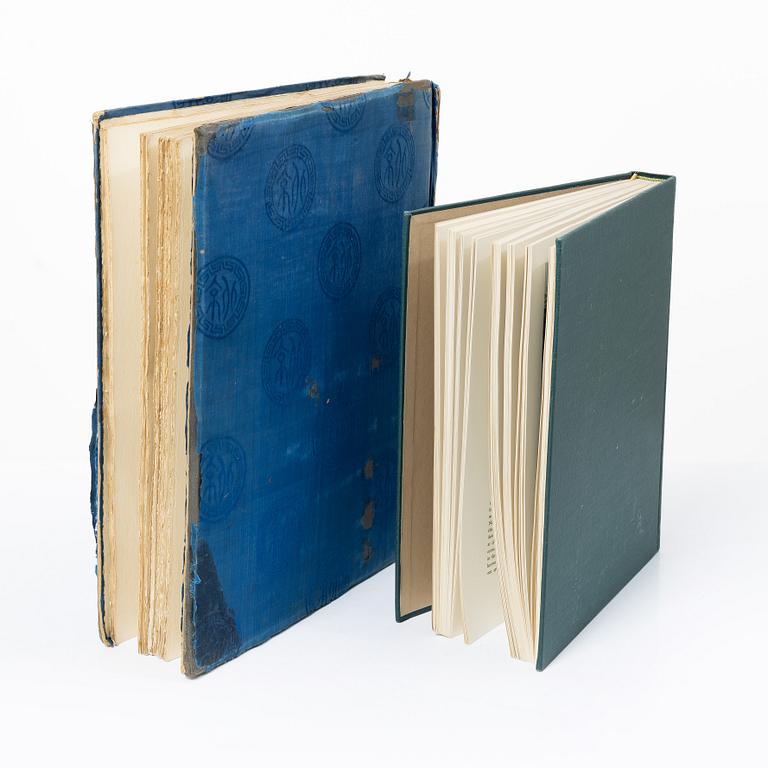 Two books, Gardens of China, by Osvald Siren and The Pageant of Peking, by Donnald Mennie and Putnam Weale.