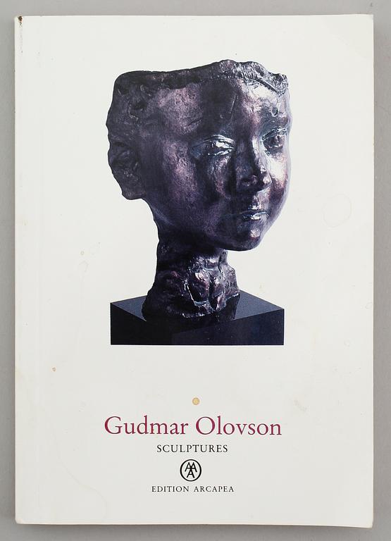 GUDMAR OLOVSON, skulptur, bronspatinerad konstmassa, signerad.
