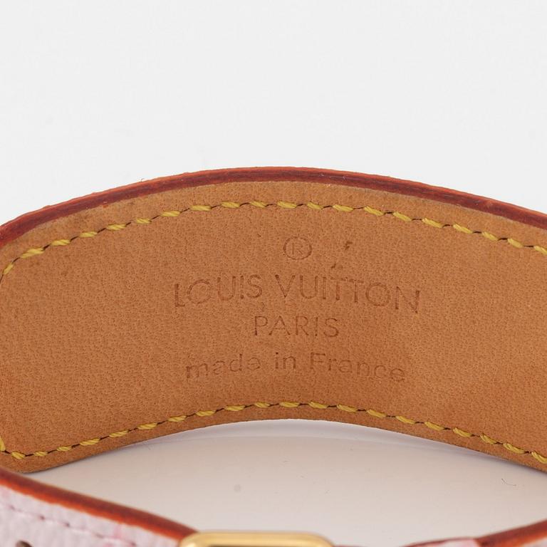 Louis Vuitton, armband "Takashi Murakami monogram address bracelet", 2003.