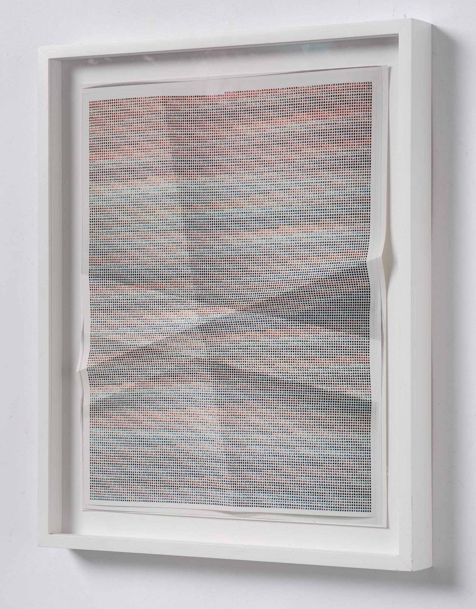 John Houk, "Untitled, 20,735 combinations of a 2x2 grid, 12 colors".
