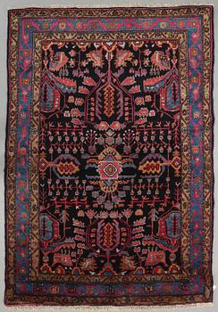 RUG, old/semi-antique, Nahavand/Oshvand, ca 205 x 130 cm.