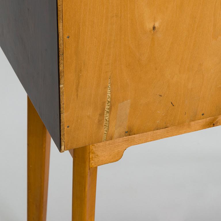 Serving cabinet, "cocktail cabinet" probably manufactured by Oy Boman AB in the 1940s.