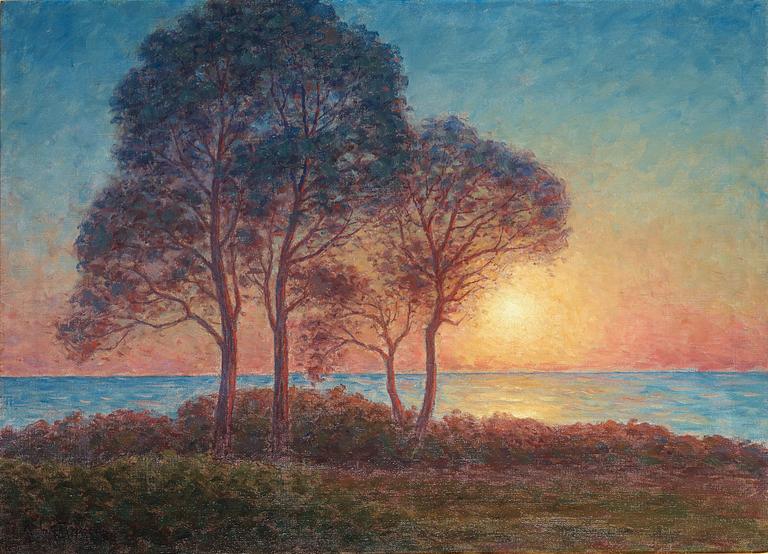 Per Ekström, "Solnedgång" (Sunset).