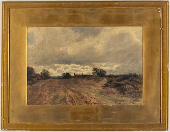 UNKNOWN ARTIST, 19/20th CENTURY, watercolour, signed W.P. Burton.