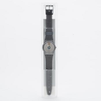 Swatch, Glowing Arrow, wristwatch, 34 mm.