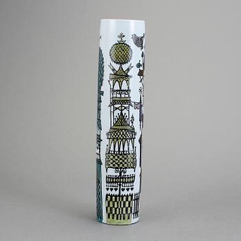 VAS, fajans. "Karneval", Stig Lindberg, Gustavsberg studio, 1958-1962.