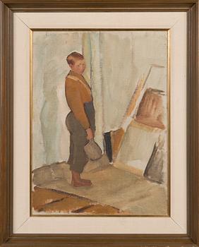 Eero Nelimarkka, oil on board, signed and dated 1920.