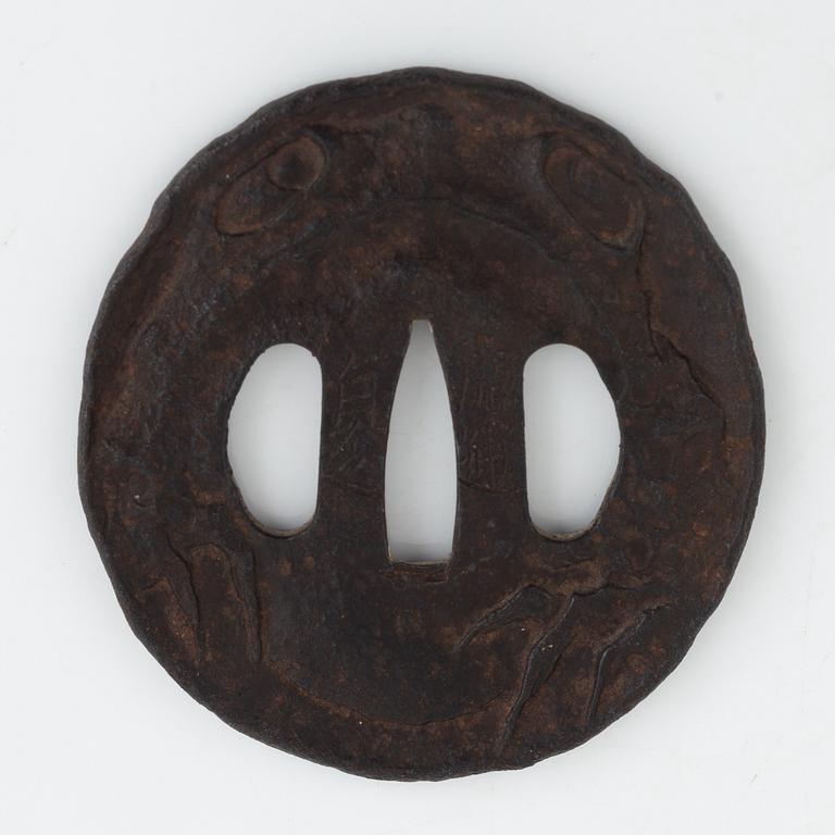 Tsuba, mei, Japan, 1700/1800-tal.