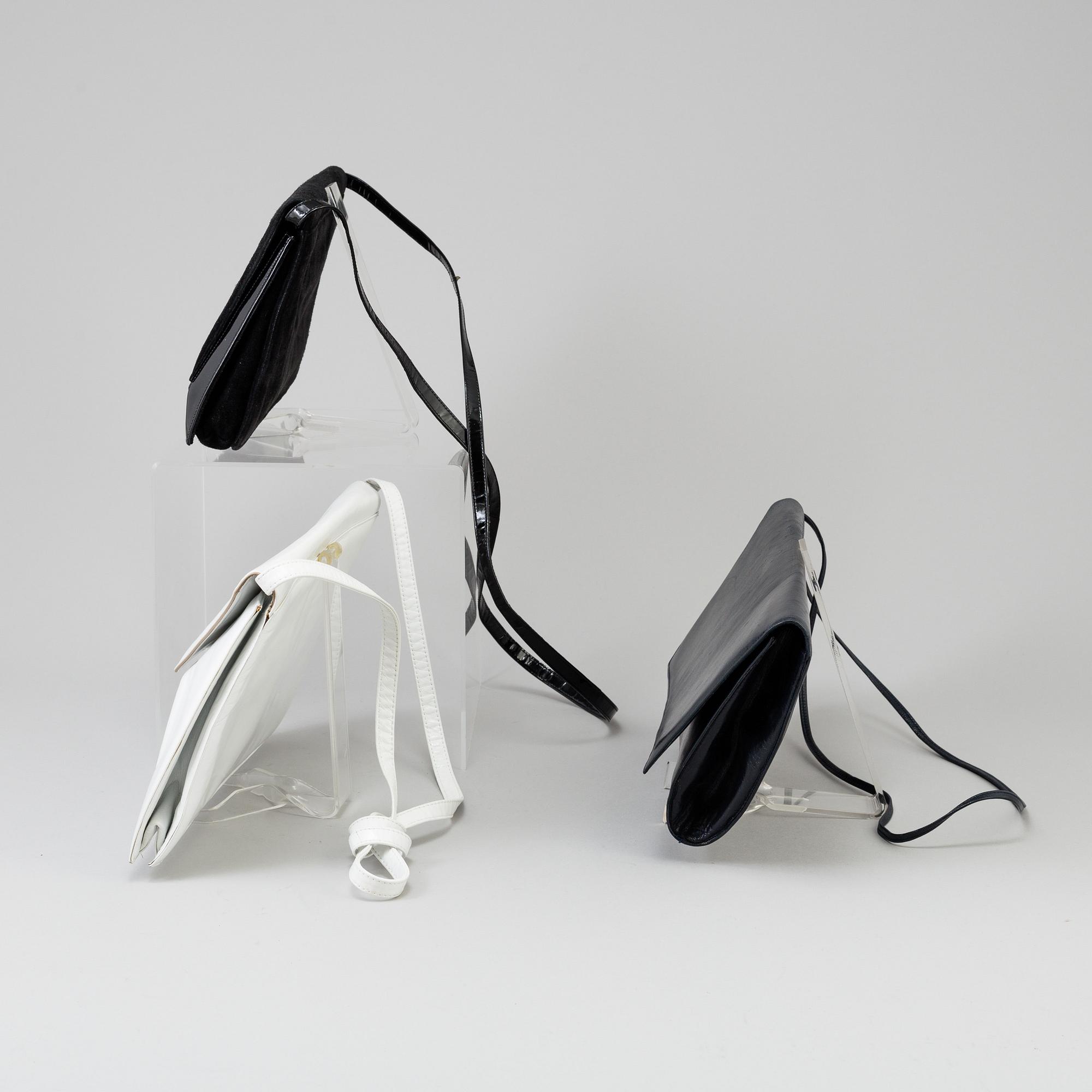 3 bags by Charles Jourdan.