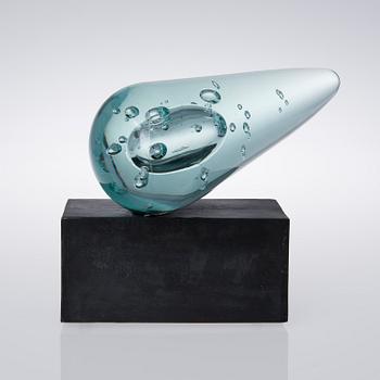 HEIKKI VIINIKAINEN, ART GLASS, "Komeetta" (The comet), 2014.