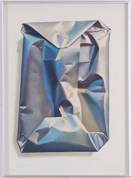 Yrjö Edelmann, 'Packed blue and grey heaven'.