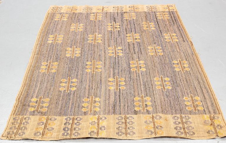 Märta Måås-Fjetterström, a drape, "Blåklockan", flat weave, ca 248 x 151,5-153 cm, signed MMF.