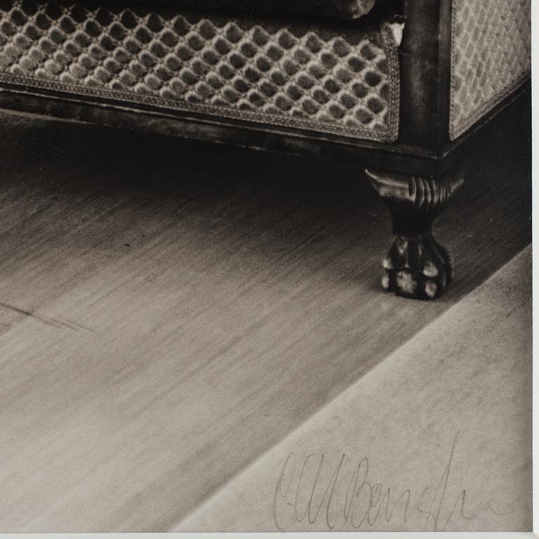Carl Bengtsson, photograph signed on verso.
