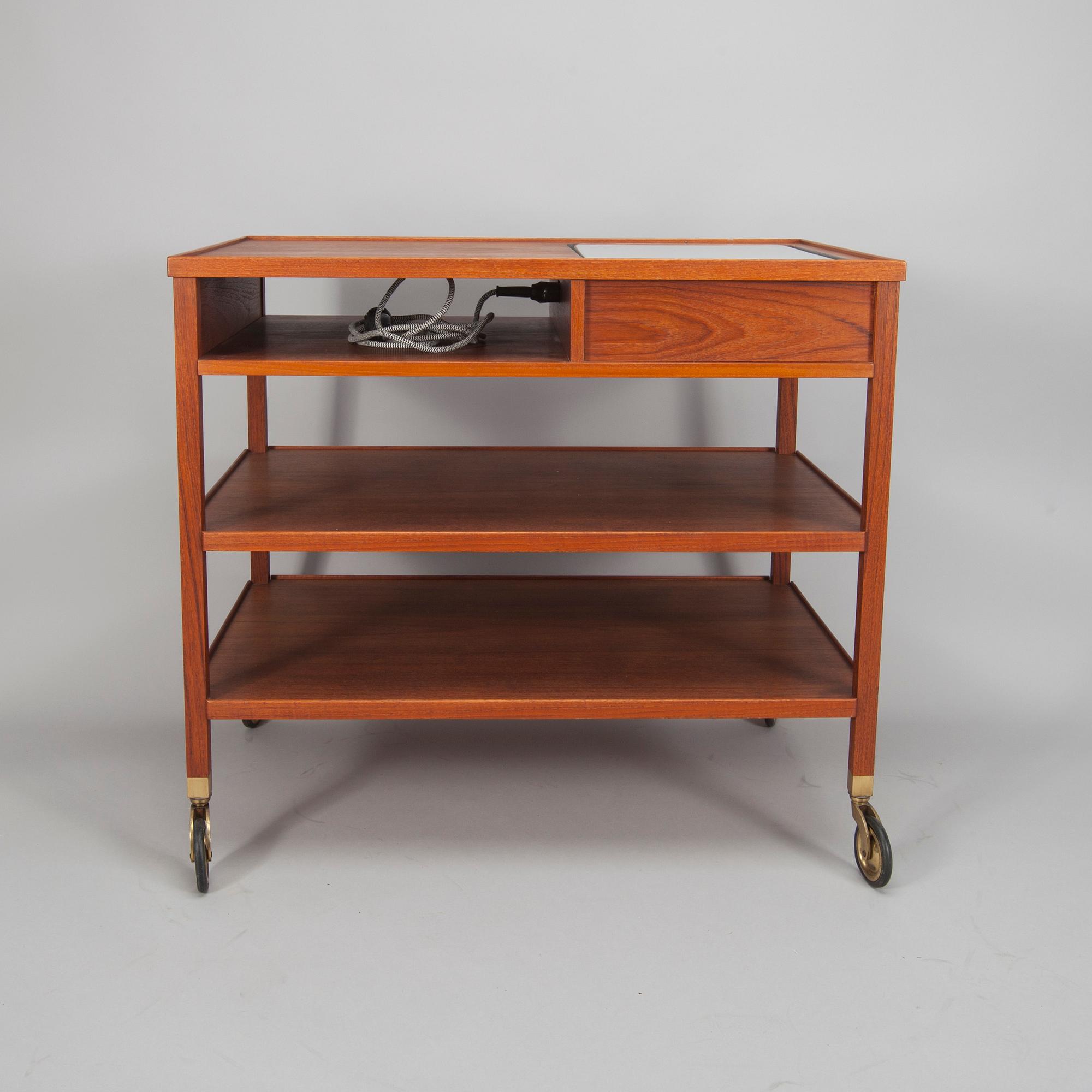 SERVERINGSVAGN, modell 2177, Josef Frank, Firma Svenskt Tenn. Formgiven 1954.