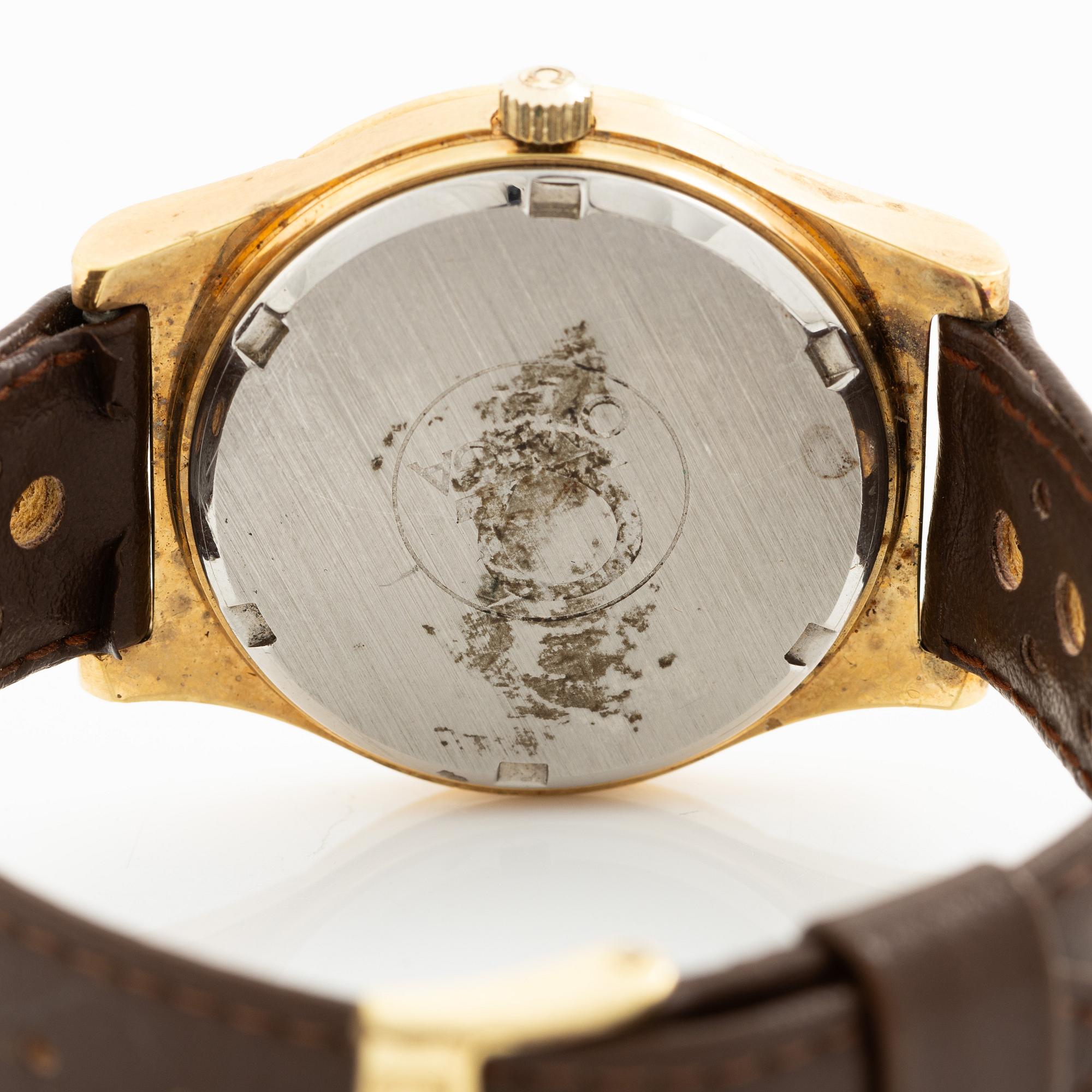 Omega, Genève, wristwatch, 36 mm.