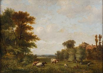 ANTHONY DE BREE, oil on board, signed and dated -97.