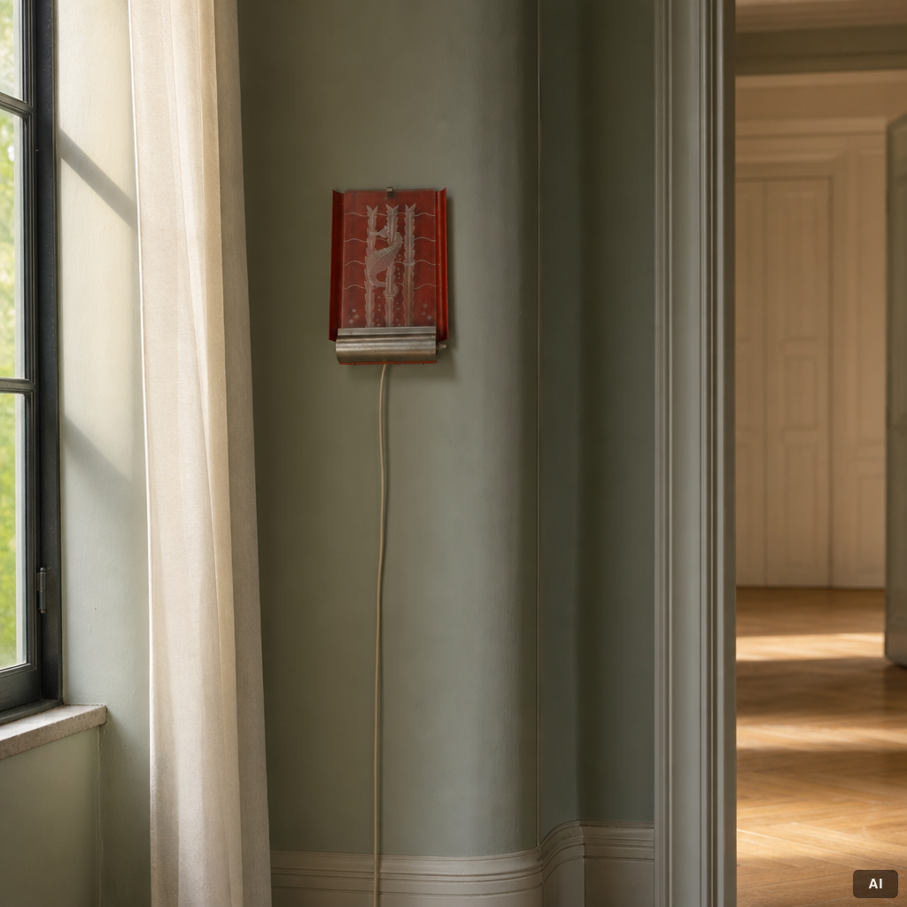 A Swedish Modern wall light, 1930's/40's.