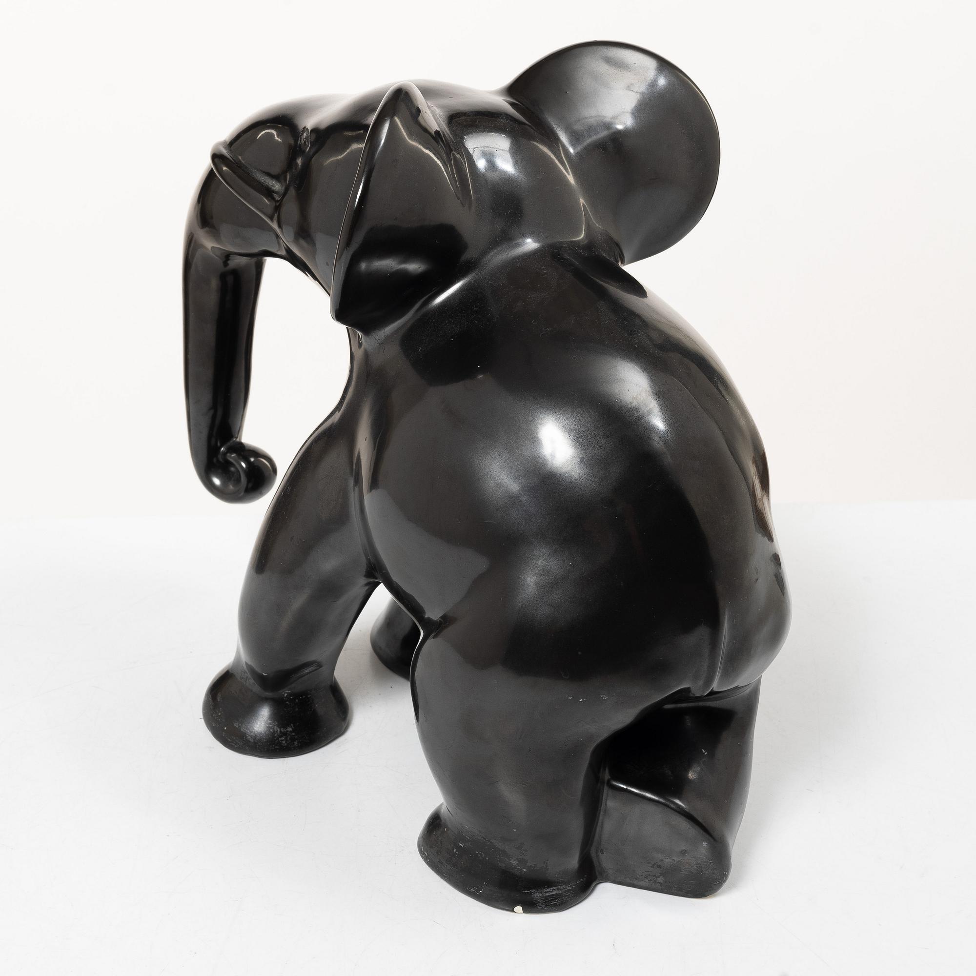 Allan Ebeling, skulptur, lergods, Uppsala Ekeby.