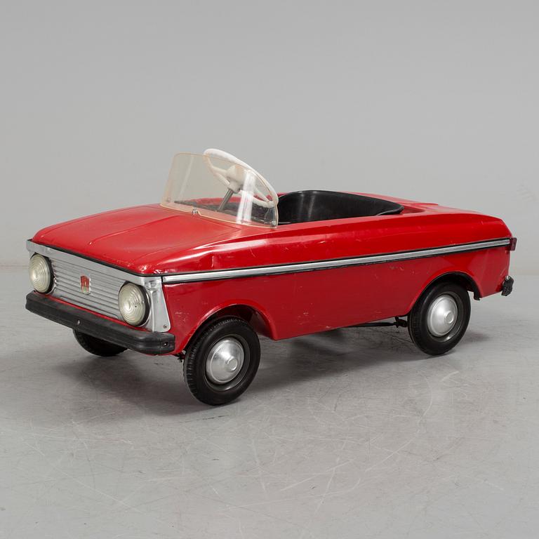 A pedal car from the 1970's.
