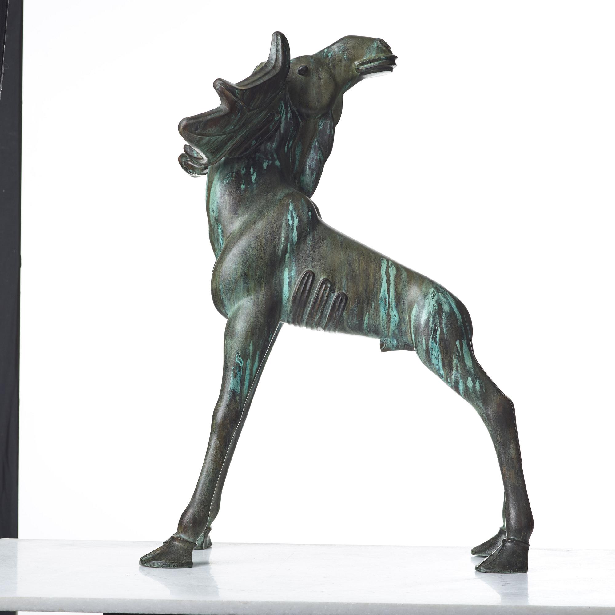 Carl Milles, "Ung älg".