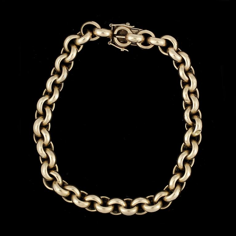 ARMBAND, 18k guld. Vikt ca 11 g.