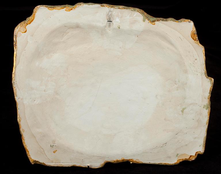 WÄINÖ AALTONEN, relief, förgylld gips, monogramsignerad och daterad 1951.