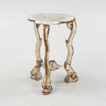 An Italian Grotto-Style Side Table, 20th Century.