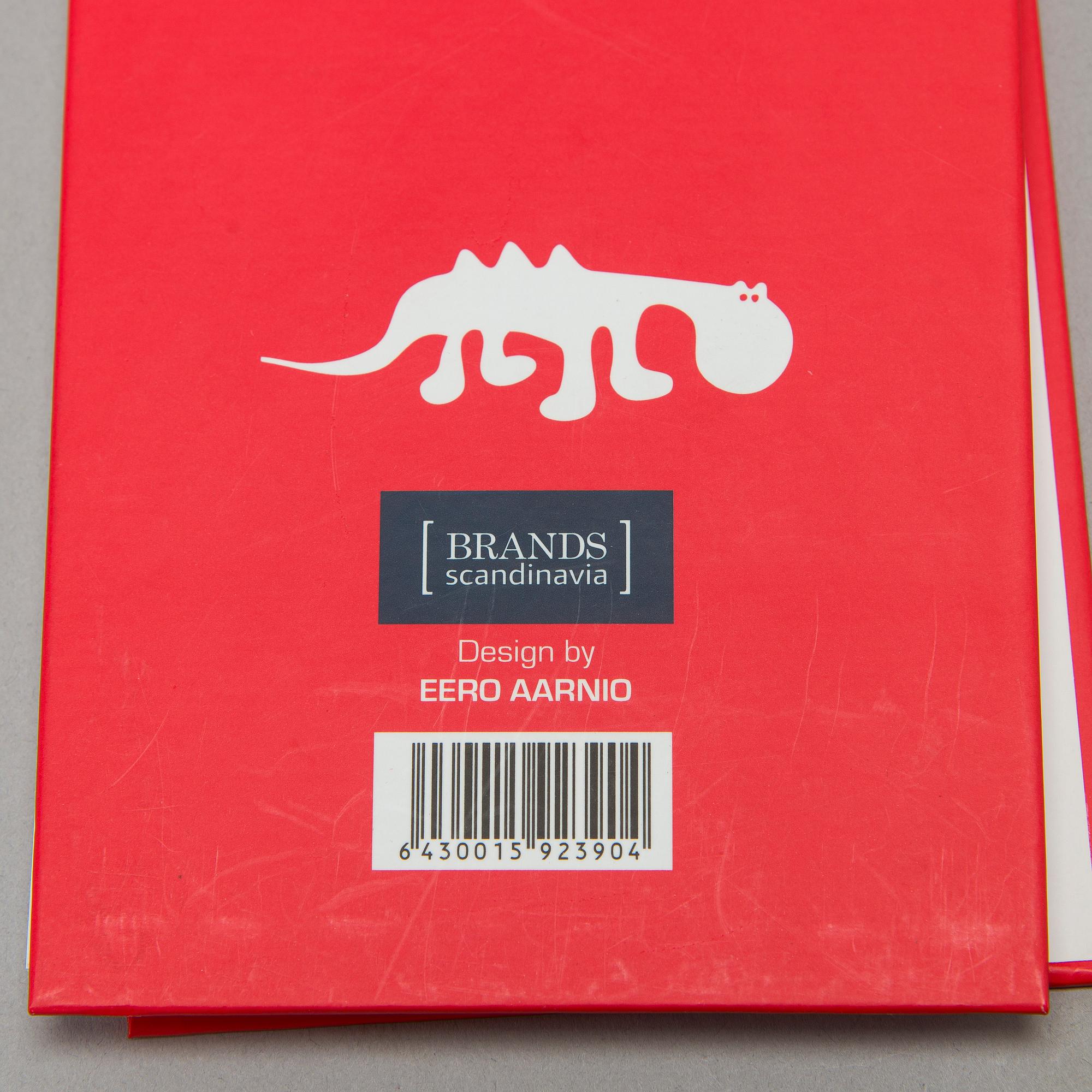 Eero Aarnio, erä kodintuotteita, 10 kpl, eri valmistajia.