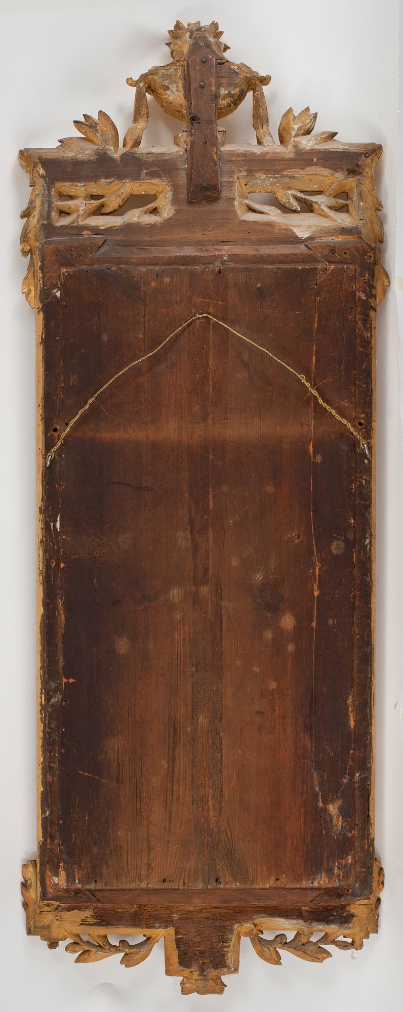SPEGEL, gustaviansk, trol stockholmsarbete, 1700-talets slut.