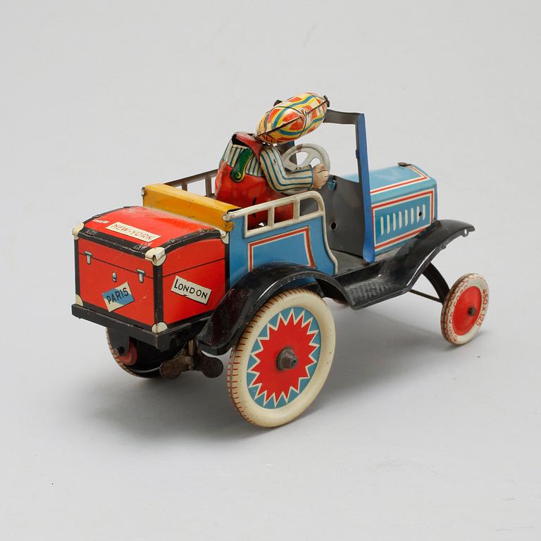 A toy car by EssDee, Germany, first half of the 20th century.