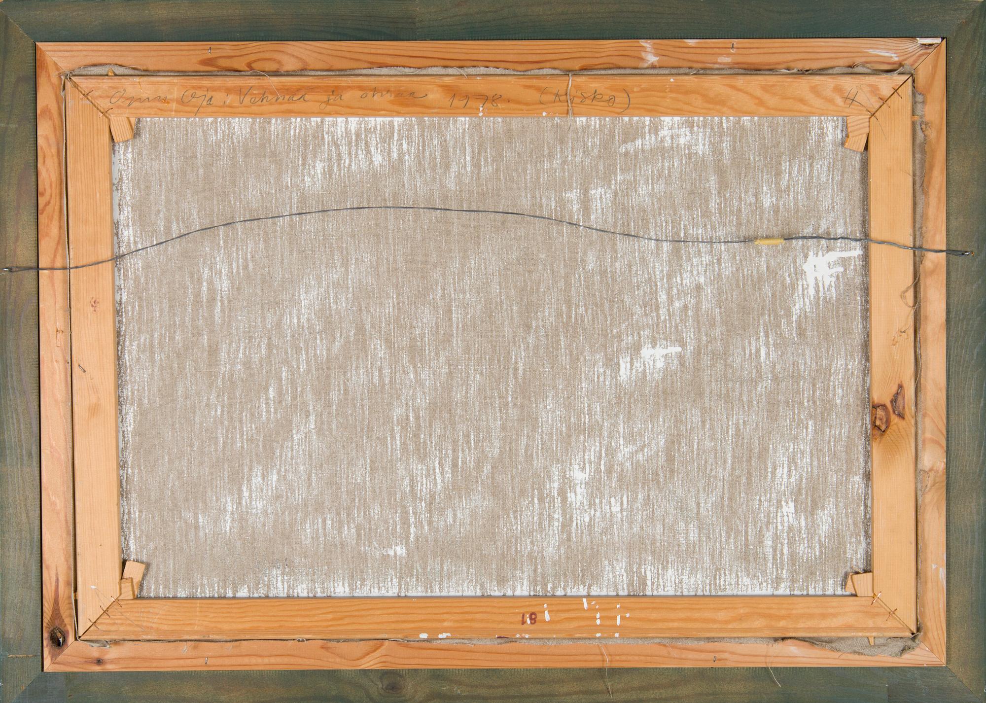 Onni Oja, "Vete och korn".