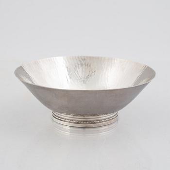 Eric Löfman, a silver bowl, KG Markström, Uppsala 1975.