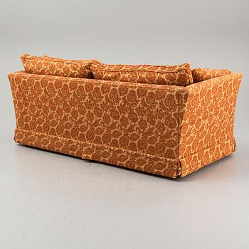 A contemporary sofa bed.