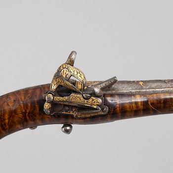 Snaphaunce pistol, Caucasus, circa 1800.