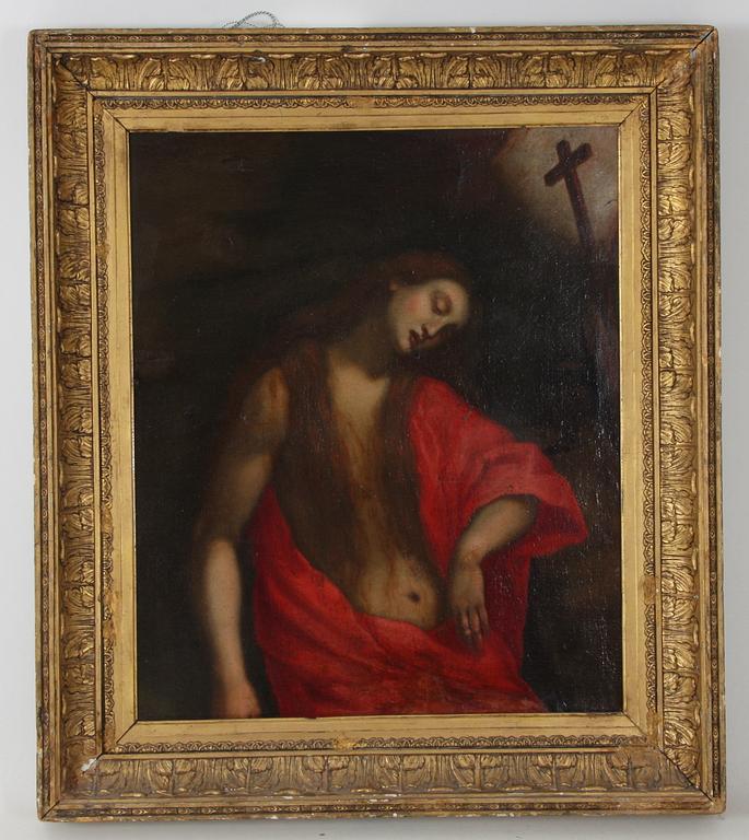 OKÄND KONSTNÄR. Olja på uppfodrad duk, florentinsk skola, 1700-tal.