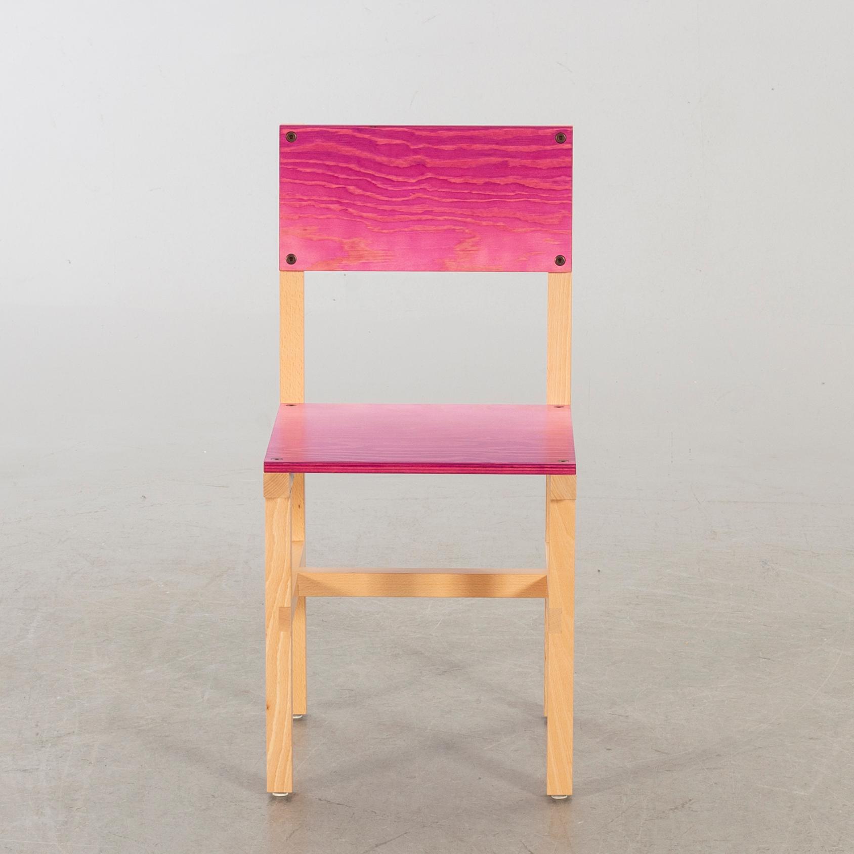 FREDRIK PAULSEN, "Röhsska"Designbaren, chair, Blå Station 2020, Chair 44/102.