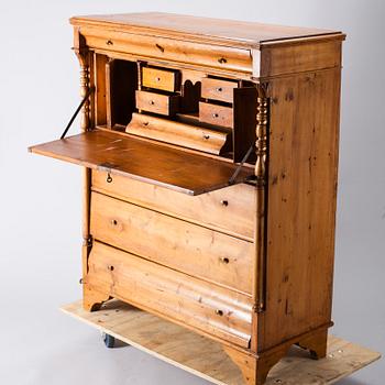 SKRIVBYRÅ / KLAFFBYRÅ, 1800-talets slut.