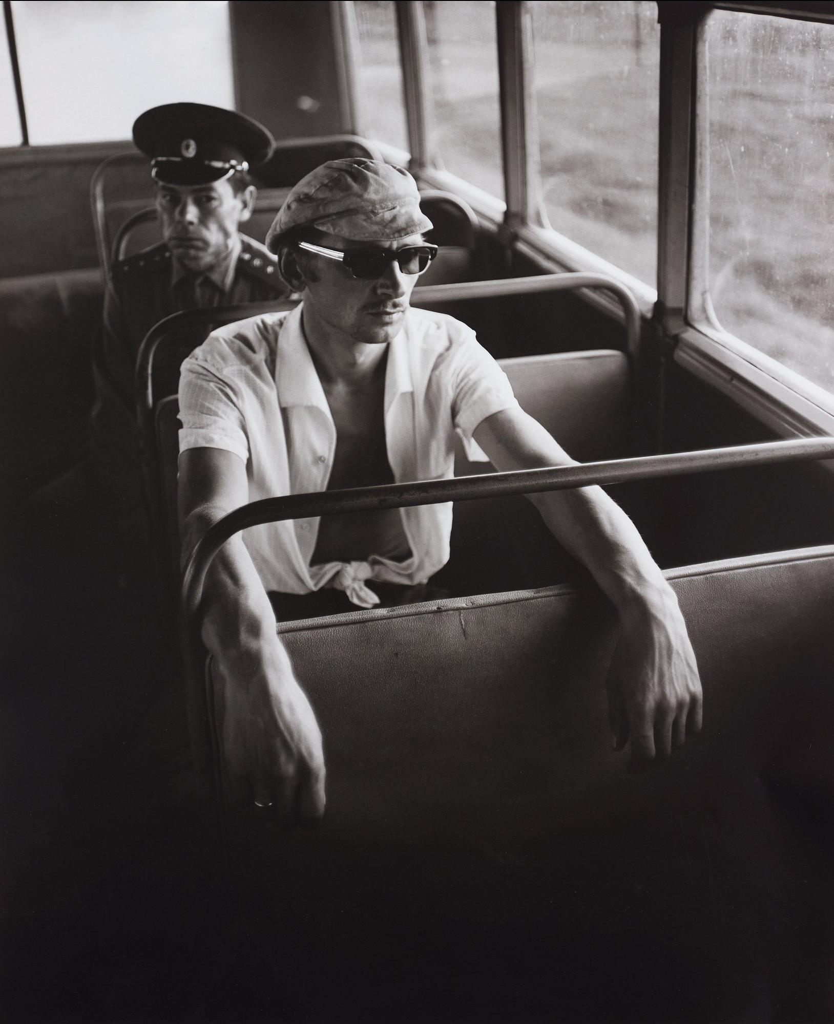 Antanas Sutkus, "A Morning Bus, Vilnius,1972".