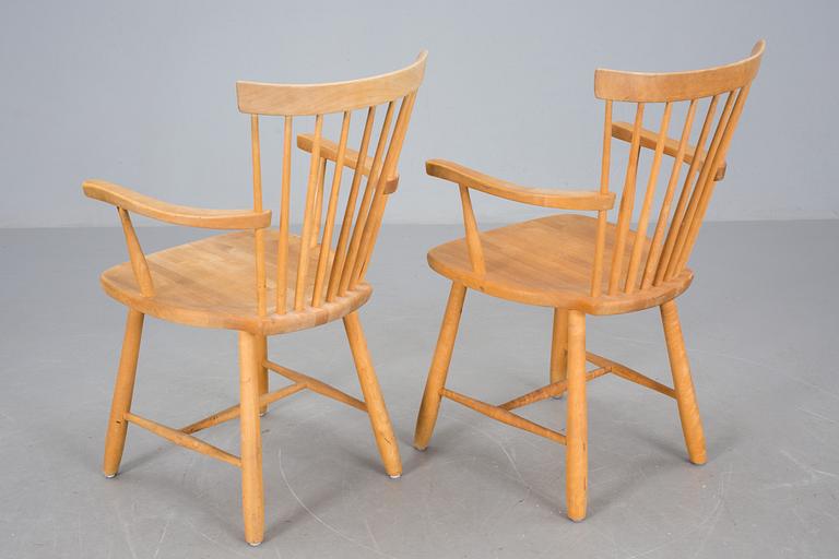 KARMSTOLAR, 2 st. "Lilla Åland", Carl Malmsten. 1994.