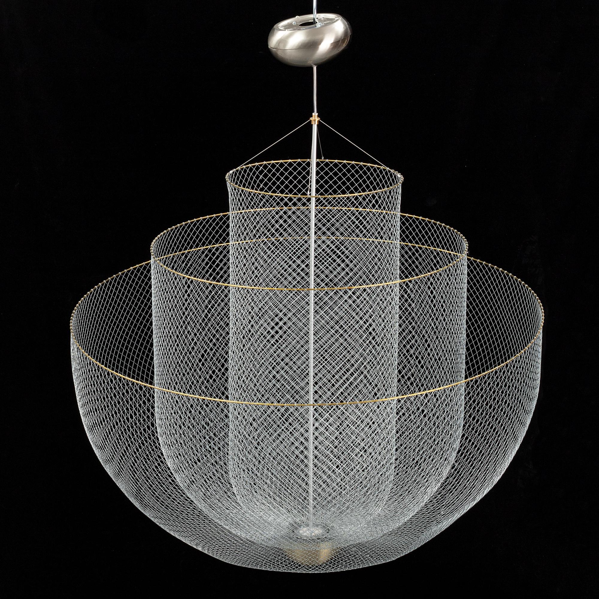 Rick Tegelaar, taklampa "Meshmatics Chandelier", Moooi.