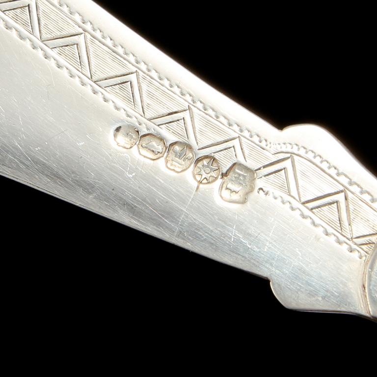 FISKBESTICK, 24 st, nysilver, 1900-talets första hälft.
