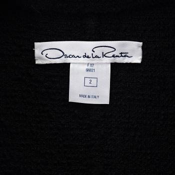 Oscar de la Renta, a wool coat, size 2.