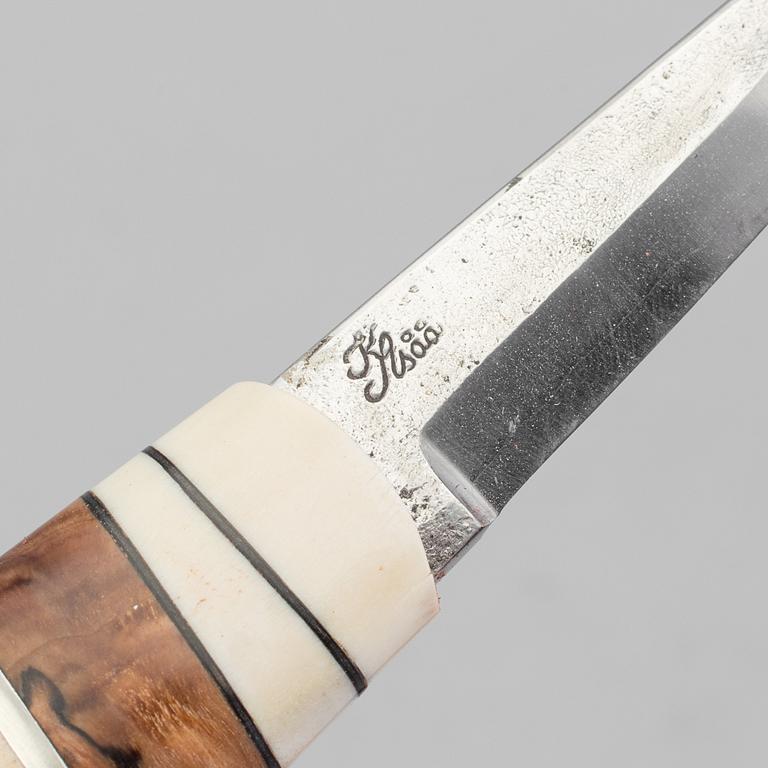 A knife by Torbjörn "Tobbe" Lundström in Åre.